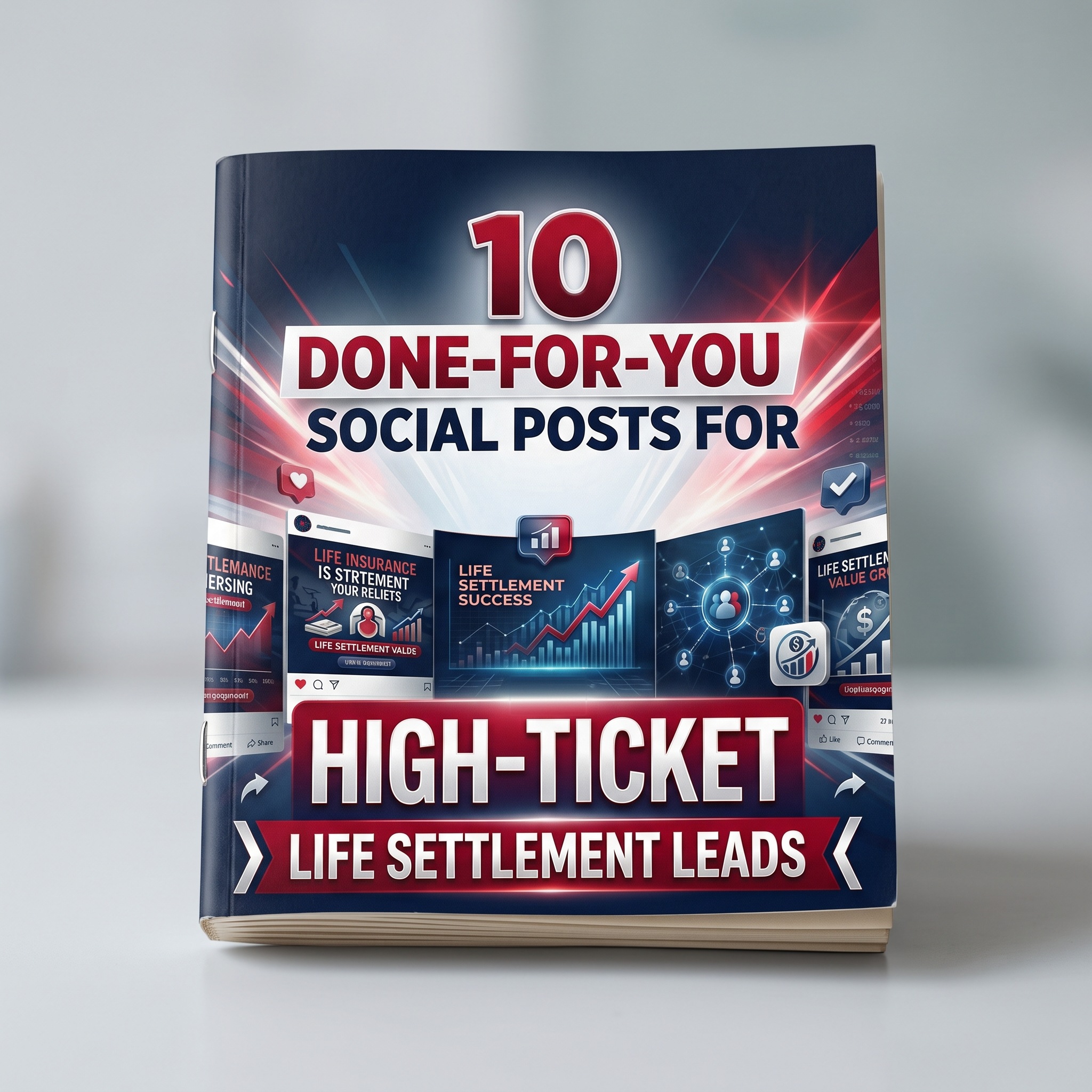 LIS guide: 10 Plug-and-Play Social Posts for Life Settlement Sales
